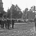 Parādes uzruna. Foto no Latgales kultūrvēstures muzeja fondiem. 